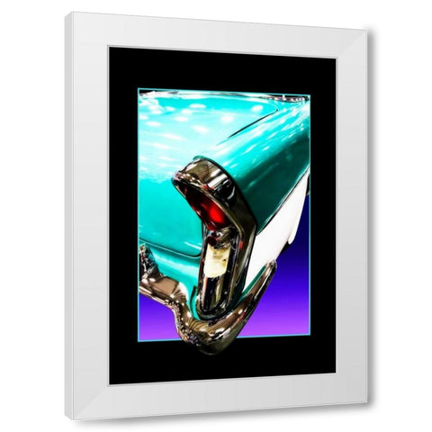 Classic Cruiser I White Modern Wood Framed Art Print by Hausenflock, Alan