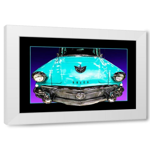Classic Cruiser II White Modern Wood Framed Art Print by Hausenflock, Alan