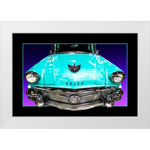 Classic Cruiser II White Modern Wood Framed Art Print by Hausenflock, Alan
