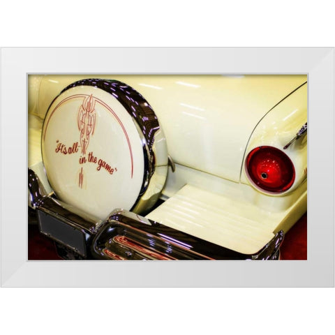 Custom Fairlaine White Modern Wood Framed Art Print by Hausenflock, Alan