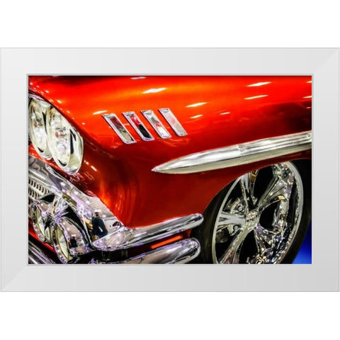 Impressive Impala White Modern Wood Framed Art Print by Hausenflock, Alan