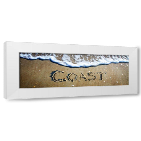 Coast White Modern Wood Framed Art Print by Hausenflock, Alan