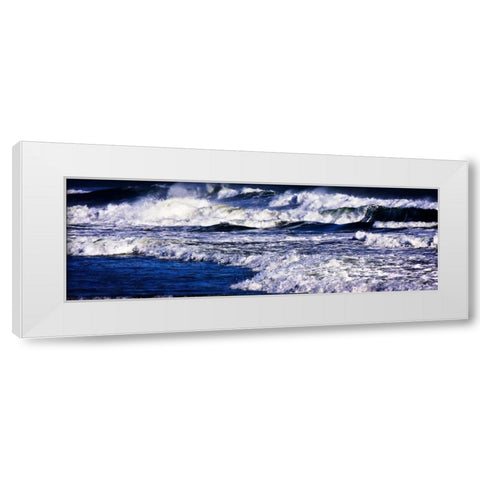 Approaching Storm II White Modern Wood Framed Art Print by Hausenflock, Alan