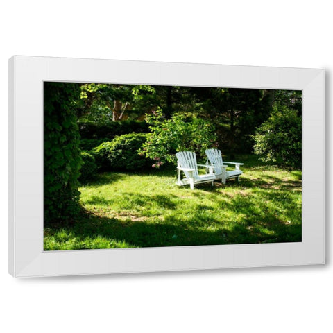 Together I White Modern Wood Framed Art Print by Hausenflock, Alan