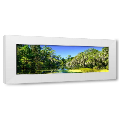 Gaias Pond White Modern Wood Framed Art Print by Hausenflock, Alan