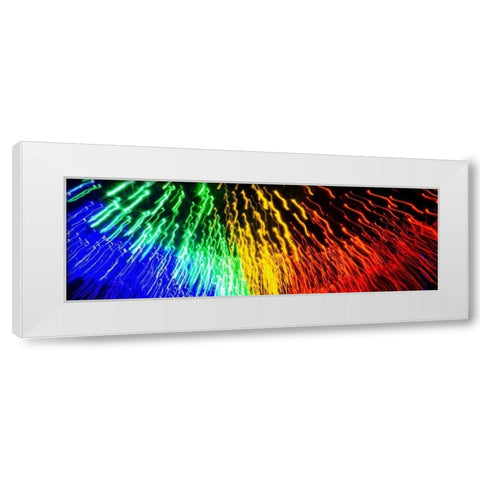 Happy New Year II White Modern Wood Framed Art Print by Hausenflock, Alan