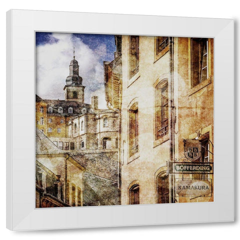 Old Luxembourg White Modern Wood Framed Art Print by Hausenflock, Alan