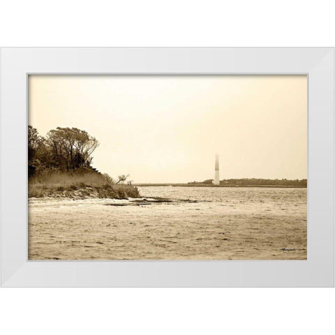 Perfect Sail I White Modern Wood Framed Art Print by Hausenflock, Alan