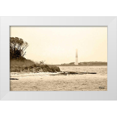 Perfect Sail II White Modern Wood Framed Art Print by Hausenflock, Alan