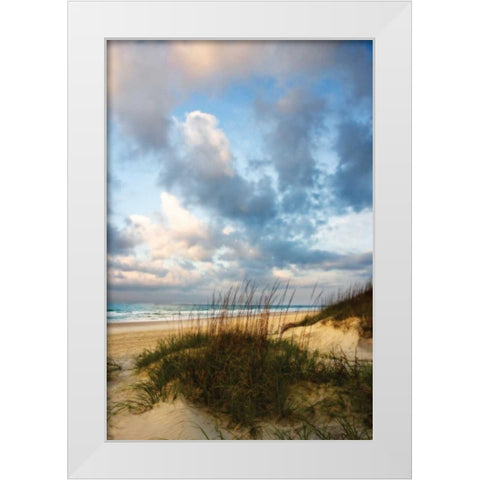 Cotton Candy Sunrise II White Modern Wood Framed Art Print by Hausenflock, Alan