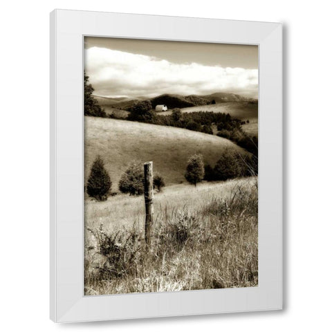 Madison County I White Modern Wood Framed Art Print by Hausenflock, Alan