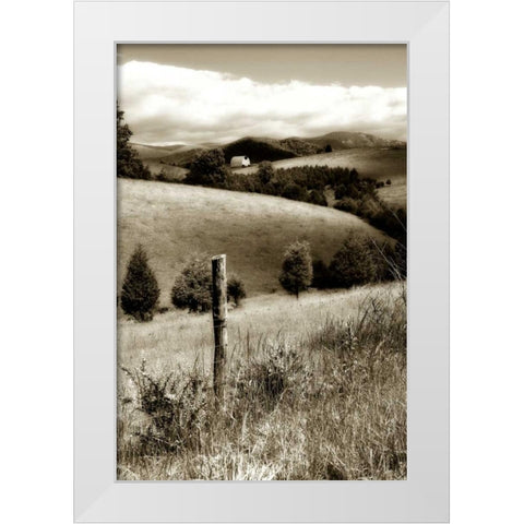 Madison County I White Modern Wood Framed Art Print by Hausenflock, Alan