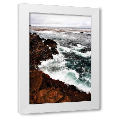 Sand Hill Cove I White Modern Wood Framed Art Print by Hausenflock, Alan