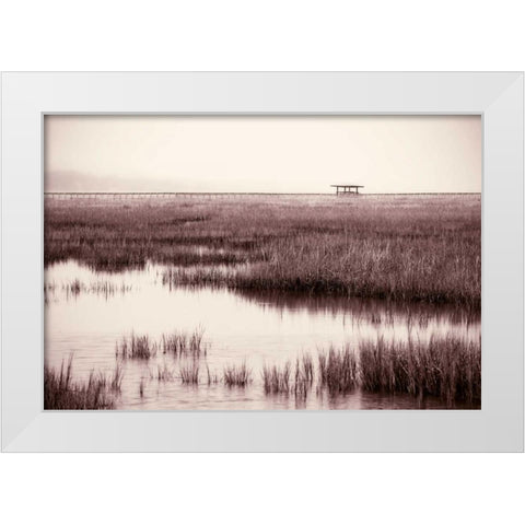 Retreat II White Modern Wood Framed Art Print by Hausenflock, Alan