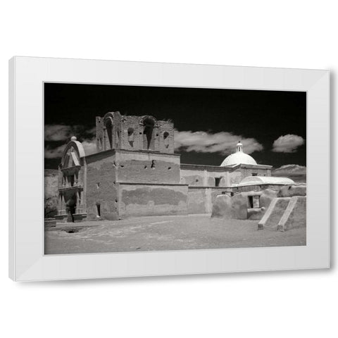 San Jose de Tumacacori I White Modern Wood Framed Art Print by Johnson, George