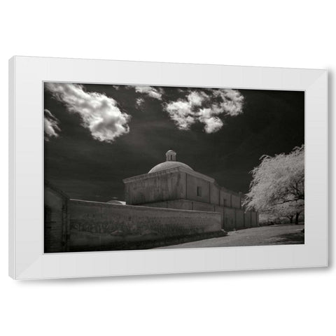 San Jose de Tumacacori II White Modern Wood Framed Art Print by Johnson, George