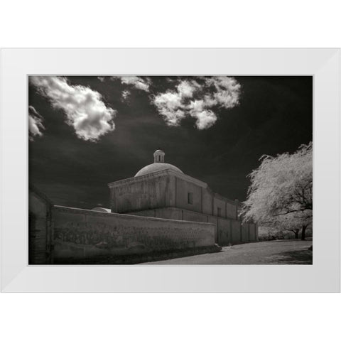 San Jose de Tumacacori II White Modern Wood Framed Art Print by Johnson, George