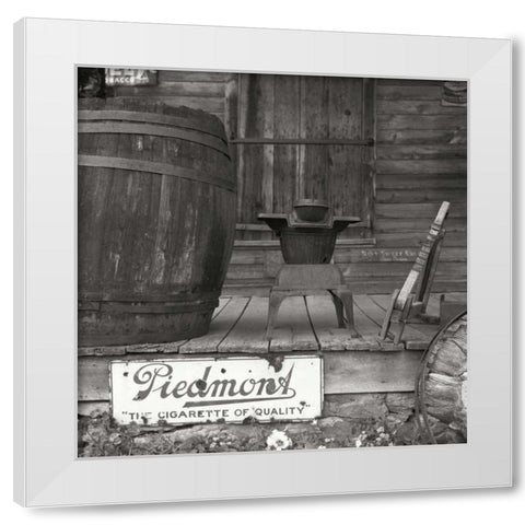 Sautee Store I White Modern Wood Framed Art Print by Johnson, George