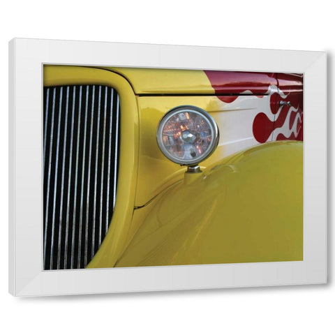 Fast Classic I White Modern Wood Framed Art Print by Larson, Scott