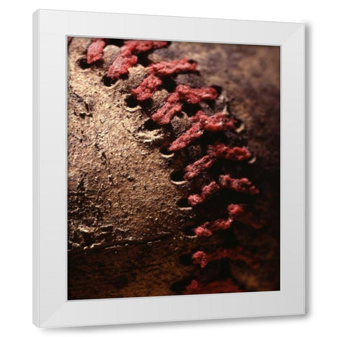 Summer Ball III White Modern Wood Framed Art Print by Larson, Scott