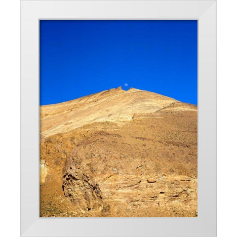 Death Valley I White Modern Wood Framed Art Print by Leahy, Ike