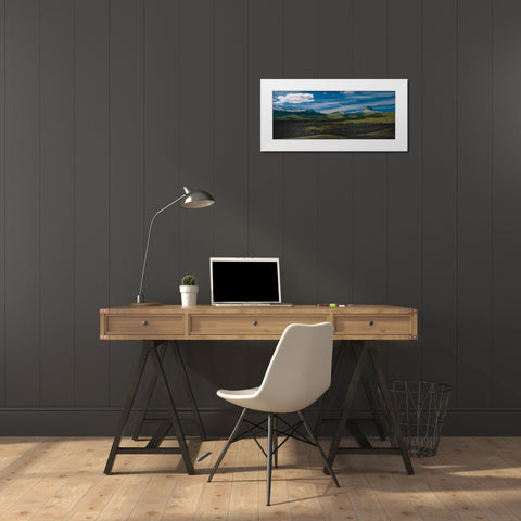 Glacier National Park II White Modern Wood Framed Art Print by Leahy, Ike