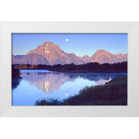 Grand Teton National Park II White Modern Wood Framed Art Print by Leahy, Ike