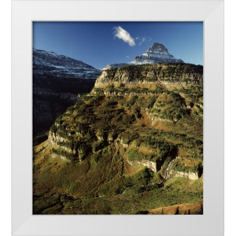 Glacier White Modern Wood Framed Art Print by Leahy, Ike