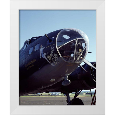 Memphis Bell White Modern Wood Framed Art Print by Leahy, Ike