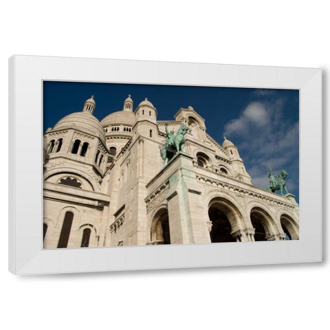 Sacred Heart I White Modern Wood Framed Art Print by Love, Maureen