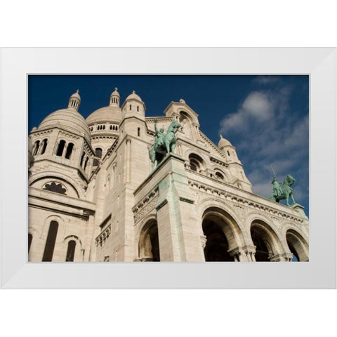 Sacred Heart I White Modern Wood Framed Art Print by Love, Maureen