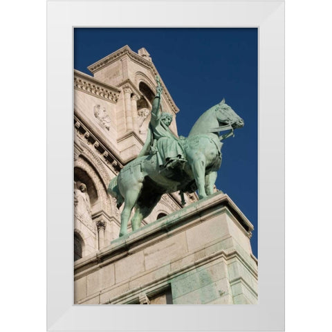 Sacred Heart IV White Modern Wood Framed Art Print by Love, Maureen