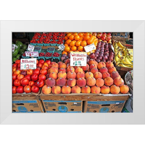 Super Sweet I White Modern Wood Framed Art Print by Love, Maureen