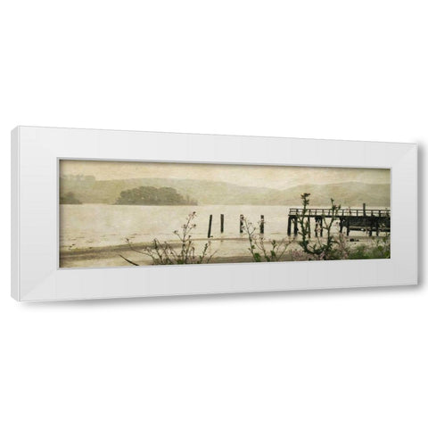 Marshall II White Modern Wood Framed Art Print by Melious, Amy