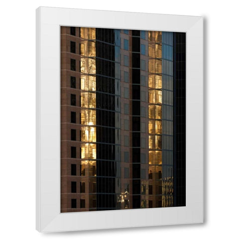 San Diego Windows I White Modern Wood Framed Art Print by Mahan, Kathy
