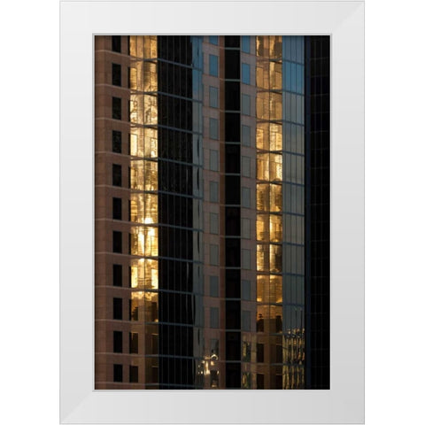San Diego Windows I White Modern Wood Framed Art Print by Mahan, Kathy