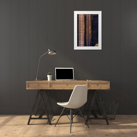 San Diego Windows II White Modern Wood Framed Art Print by Mahan, Kathy