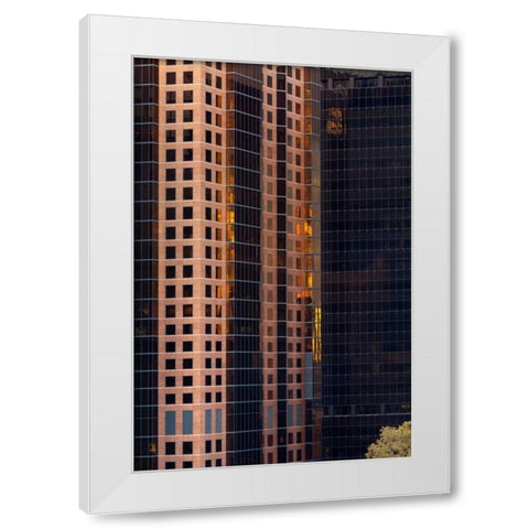 San Diego Windows II White Modern Wood Framed Art Print by Mahan, Kathy
