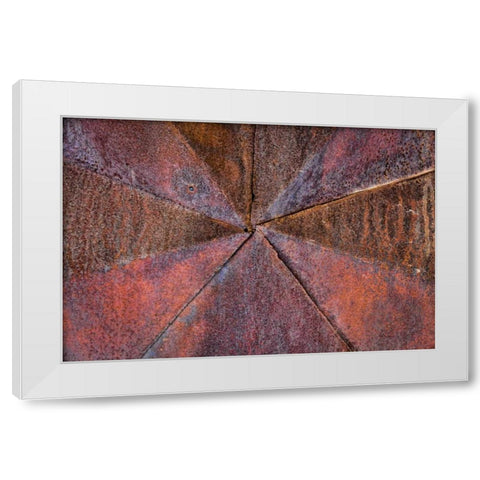 Mining Equipment IV White Modern Wood Framed Art Print by Mahan, Kathy