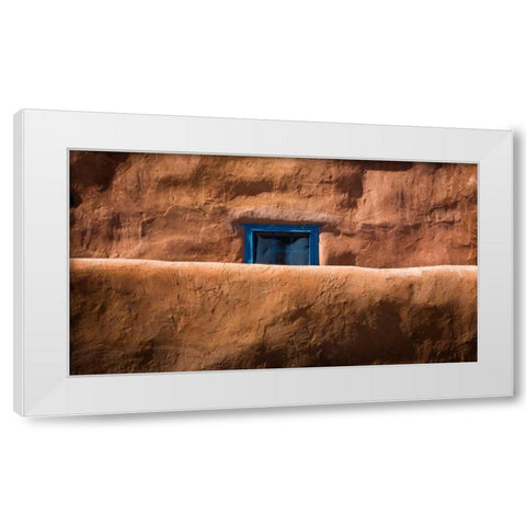 Window and Wall White Modern Wood Framed Art Print by Mahan, Kathy