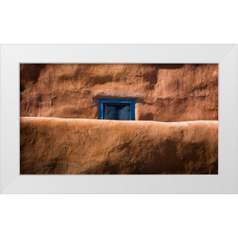 Window and Wall White Modern Wood Framed Art Print by Mahan, Kathy