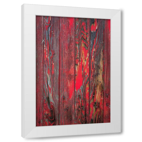 Old Paint II White Modern Wood Framed Art Print by Mahan, Kathy