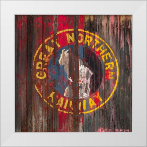Great Northern White Modern Wood Framed Art Print by Mahan, Kathy