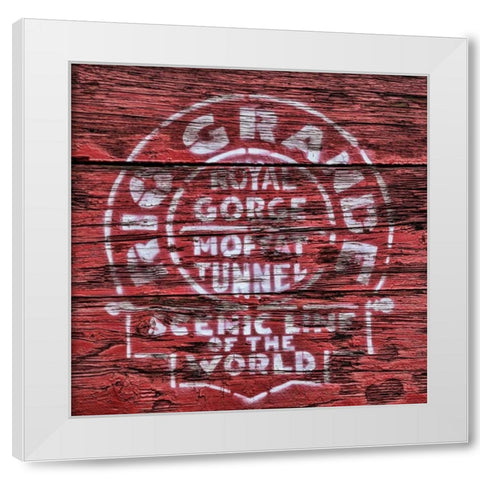 Rio Grande White Modern Wood Framed Art Print by Mahan, Kathy