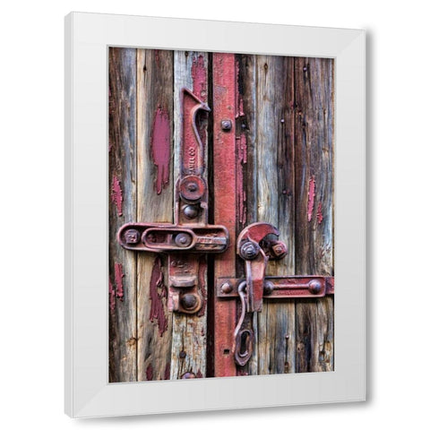 Train Details VII White Modern Wood Framed Art Print by Mahan, Kathy