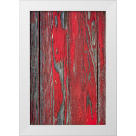 Distressed I White Modern Wood Framed Art Print by Mahan, Kathy