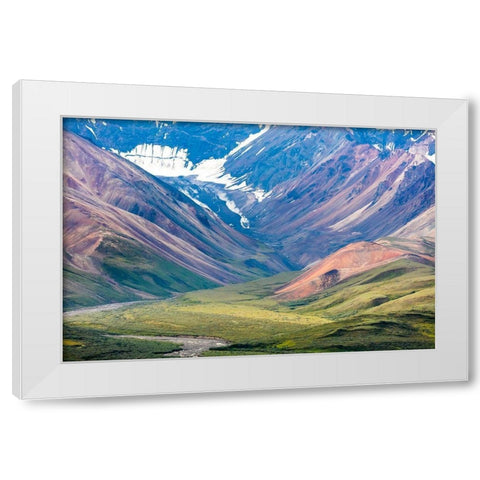 Danali National Park I White Modern Wood Framed Art Print by Mahan, Kathy
