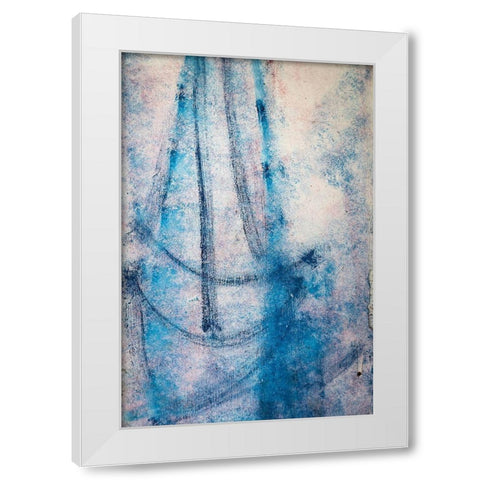 Grenada Abstract I White Modern Wood Framed Art Print by Mahan, Kathy