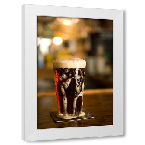 Happy Hour II White Modern Wood Framed Art Print by Millet, Karyn