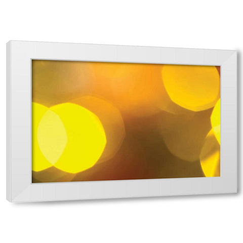 Yellow White Modern Wood Framed Art Print by Millet, Karyn